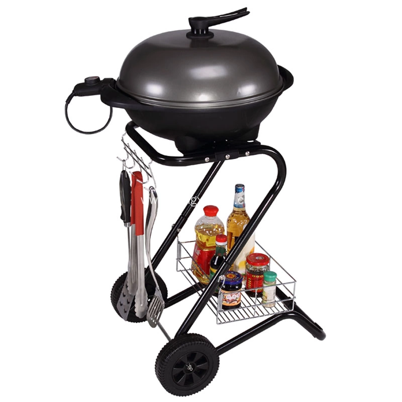 JXCEG01-1 Electrical And Charcoal BBQ Grill